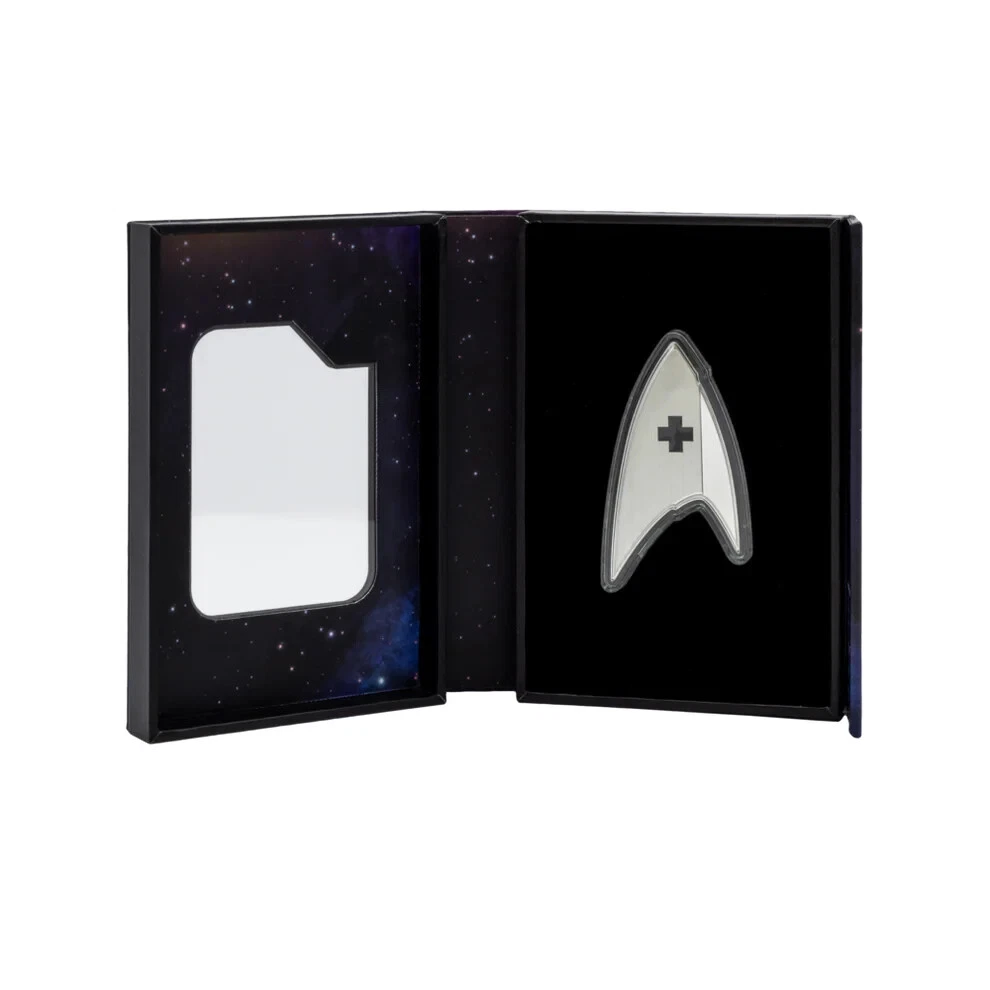 Picture of 2025 Agoro Star Trek Starfleet – Medical Insignia 1 oz Silver Coin