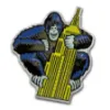 Picture of 2023 Pamp Suisse Burton Morris Gorilla Shaped 1 oz Colorized Silver Coin
