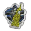 Picture of 2023 Pamp Suisse Burton Morris Gorilla Shaped 1 oz Colorized Silver Coin