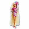 Picture of 2024 Pamp Suisse Totally Hair Barbie Shaped 1 oz Colorized Silver Coin