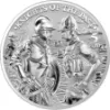 Picture of 2022 Germania Mint Knights of the Past 1 oz Silver Coin (Card, Capsule, COA)
