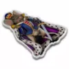 Picture of 2023 Pamp Nutcracker The Mouse King 1 oz Colorized Reverse Proof Silver Coin