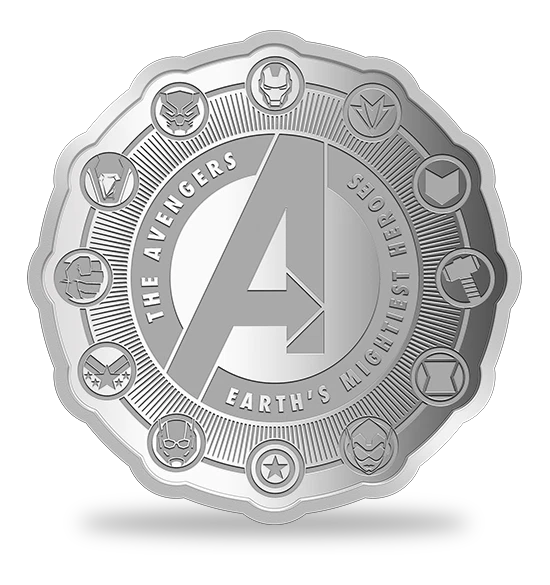 Picture of Pamp MMTC Marvel The Avengers 1 oz Colorized Silver Coin (Capsule, Box, COA)