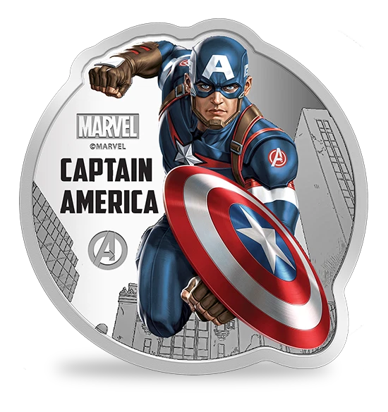 Picture of (Lot of 6) 1 oz Silver Pamp MMTC Marvel Avengers Colorized Coins
