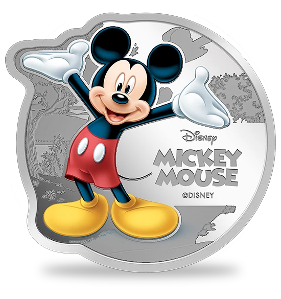 Picture of (Lot of 3) 1 oz Silver Pamp MMTC Disney Mickey, Minnie & Friends, & Frozen Round