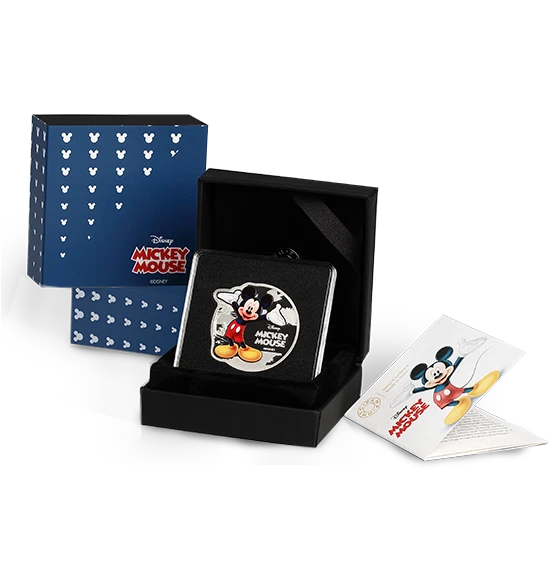 Picture of (Lot of 3) 1 oz Silver Pamp MMTC Disney Mickey, Minnie & Friends, & Frozen Round