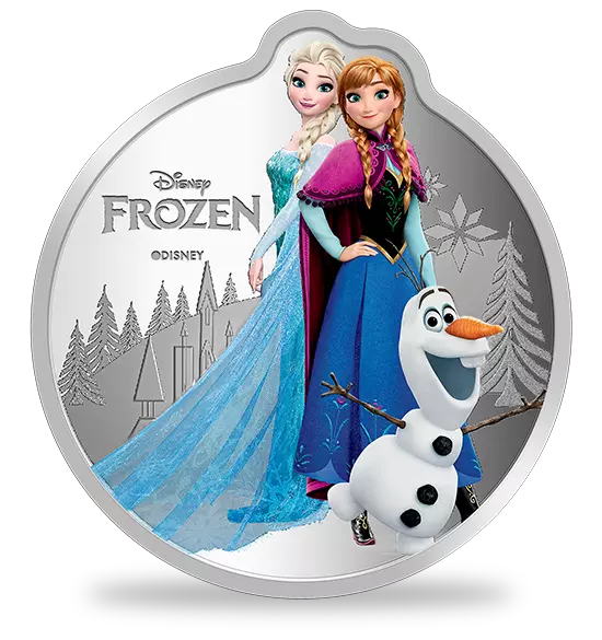 Picture of (Lot of 3) 1 oz Silver Pamp MMTC Disney Mickey, Minnie & Friends, & Frozen Round