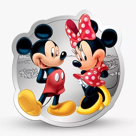 Picture of (Lot of 3) 1 oz Silver Pamp MMTC Disney Mickey, Minnie & Friends, & Frozen Round