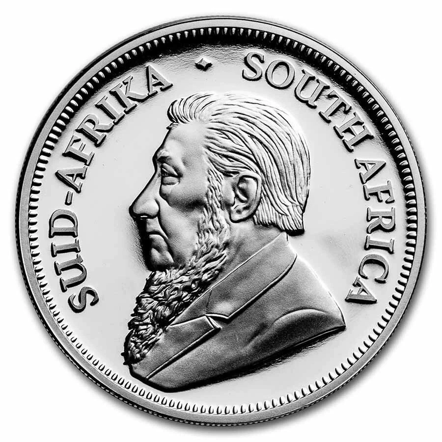 Picture of 2022 South Africa Mint Krugerrand 1 oz Silver Proof Coin (Capsule, Box, Coa)