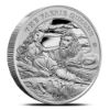 Picture of 2023 East India Company Una & The Lion 5 oz Proof Silver Coin - In Box w/ Coa