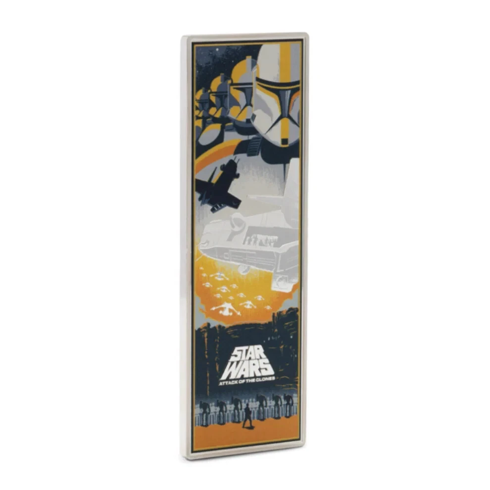 Picture of 2025 Agoro Star Wars Attack of the Clones 3 oz Colorized Proof Silver Coin