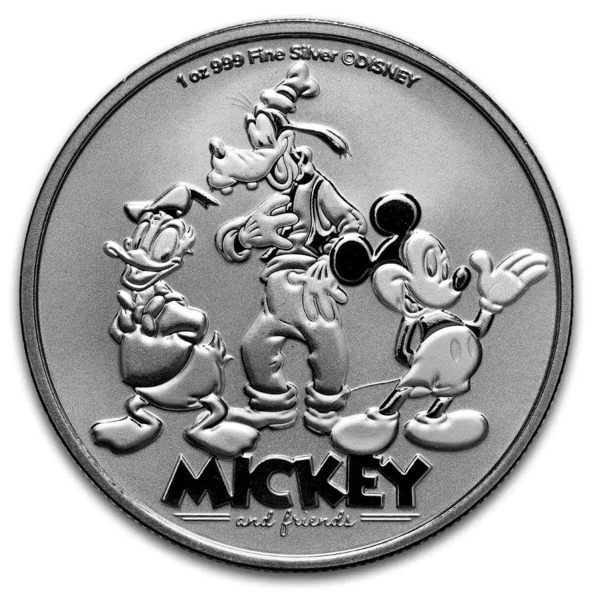 Picture of 2025 Niue Disney Mickey, Donald & Goofy 1 oz Silver Coin