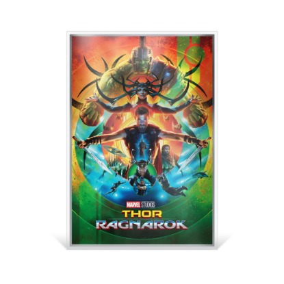 Picture of 2025 Agoro Marvel Infinity Saga Phase 3 Thor Ragnarok 1.5 oz Silver Foil