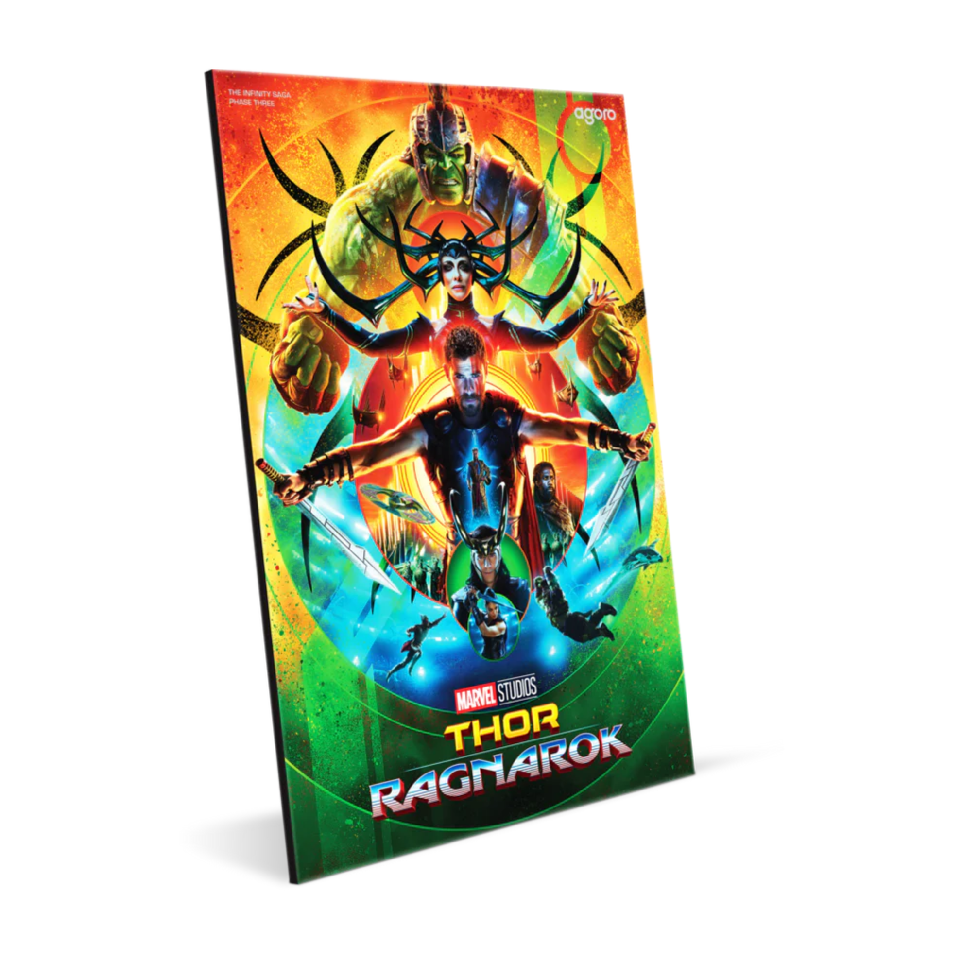 Picture of 2025 Agoro Marvel Infinity Saga Phase 3 Thor Ragnarok 1.5 oz Silver Foil