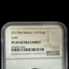 Picture of 2017 Mexico 1/4 oz Onza Proof Gold Libertad Coin NGC PF 69 Ultra Cameo (UCAM)