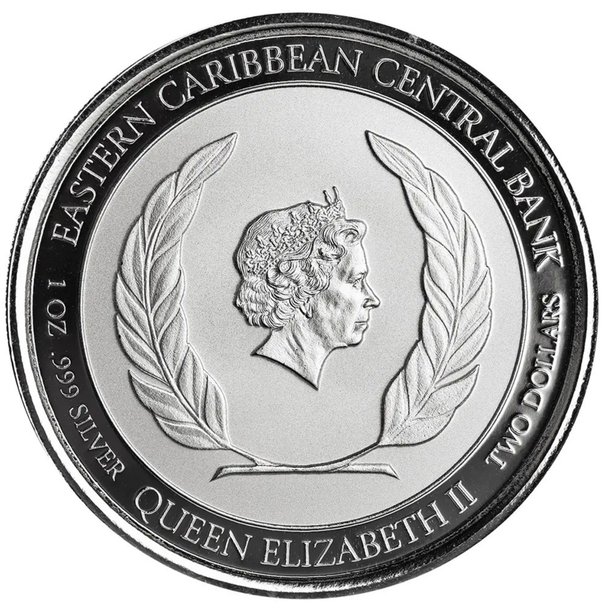 Picture of 2022 Scottsdale Mint St. Kitts & Nevis Surfer Girl 1 oz Silver Coin