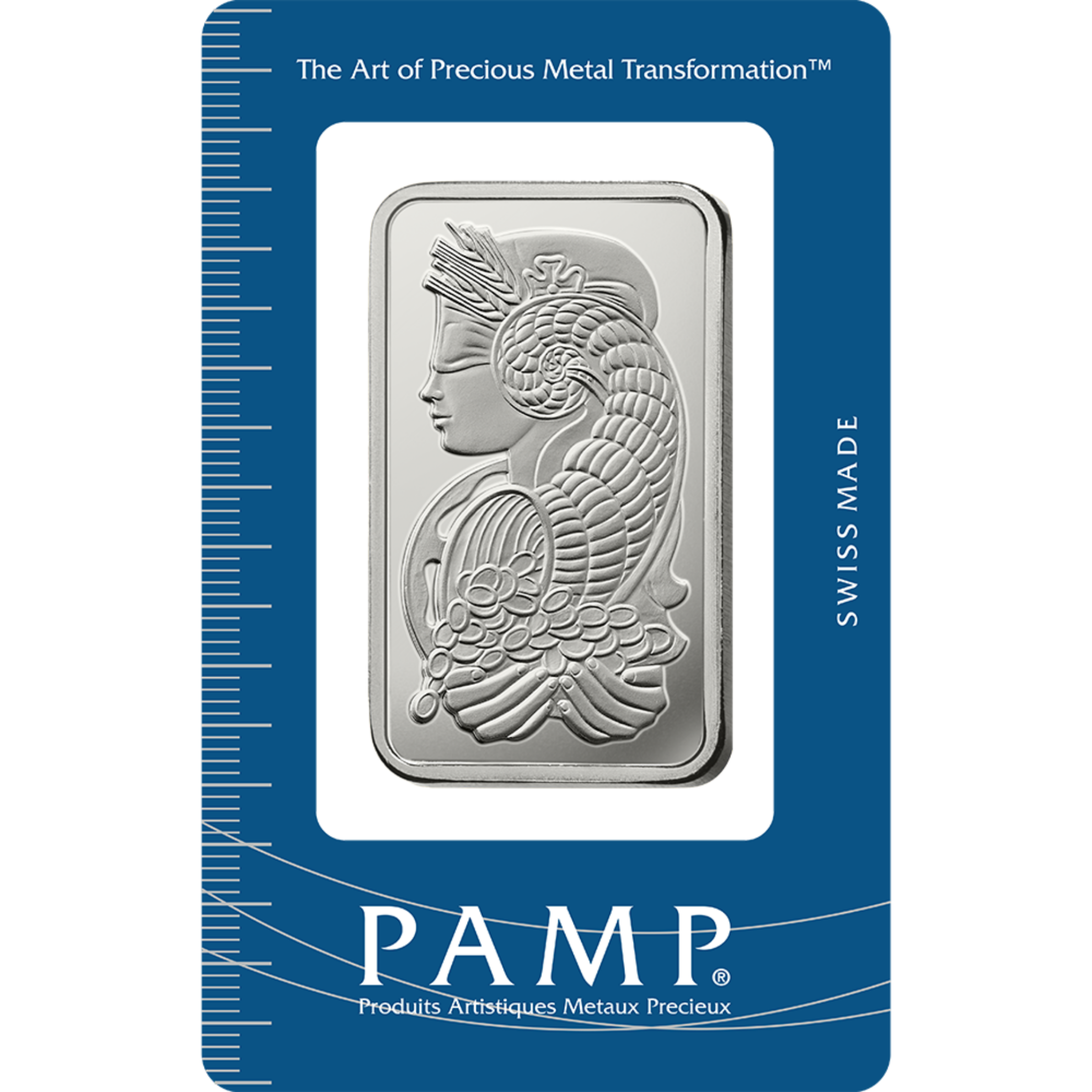 Picture of Pamp Suisse Lady Fortuna 1 oz Silver Bar - In Assay
