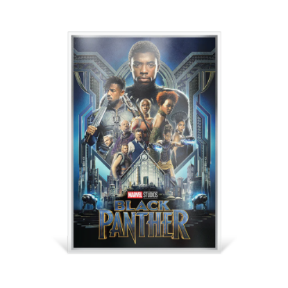 Picture of 2025 Agoro Marvel Infinity Saga Phase-3 Black Panther 1.5 oz Sliver Foil