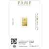 Picture of Pamp Suisse Lady Fortuna 1 Gram Gold Bar - Large Assay Card