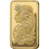 Picture of Pamp Suisse Lady Fortuna 1 Gram Gold Bar - Large Assay Card