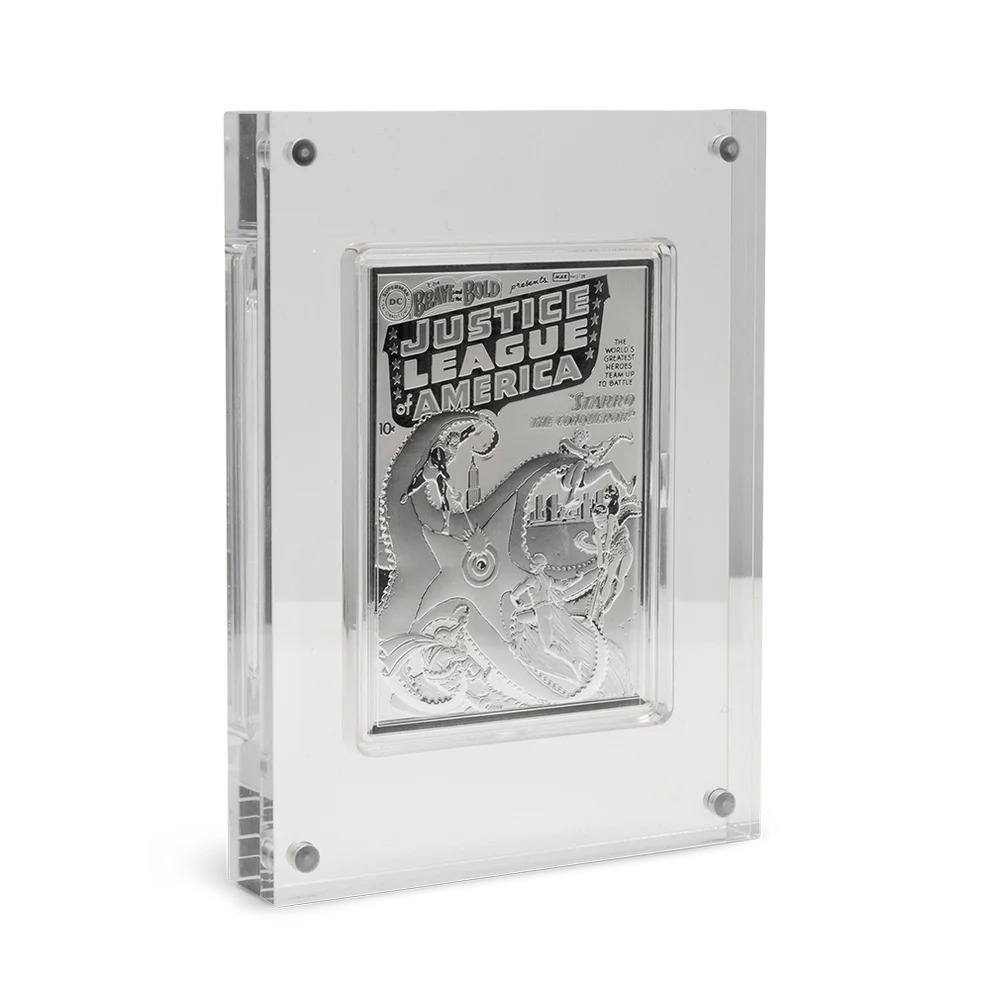 Picture of 2025 Agoro DC 90th Anni. The Brave and The Bold #28 (Justice League) 3 oz Silver Coin