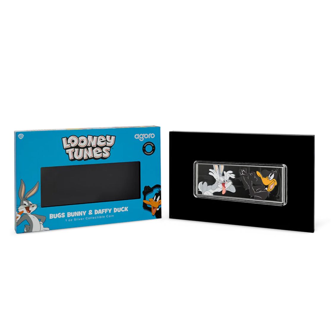 Picture of 2025 Agoro Looney Tunes - Bugs Bunny & Daffy Duck 1 oz Silver Coin