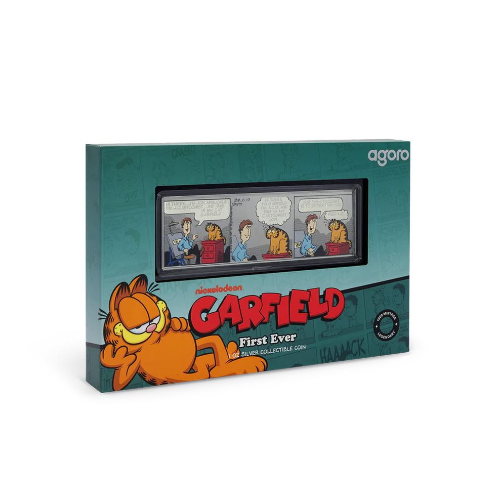 Picture of 2025 Agoro Grafield Comic Set - Garfield First Ever 1 oz Silver Coin
