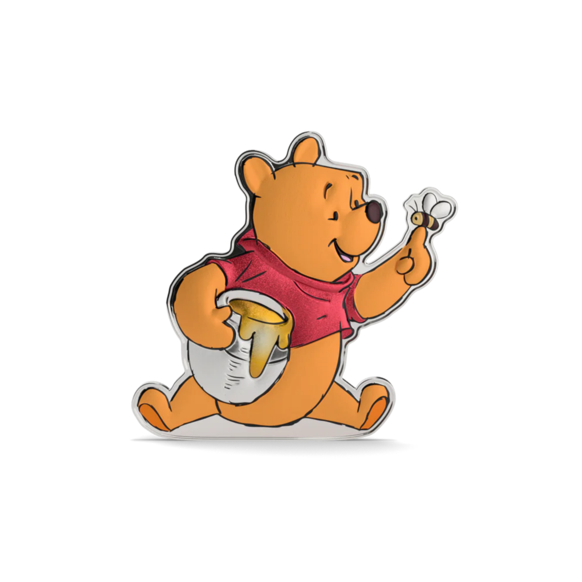 Picture of 2025 Agoro Winnie-the-Pooh For the Love of Hunny 1 oz SIlver Coin