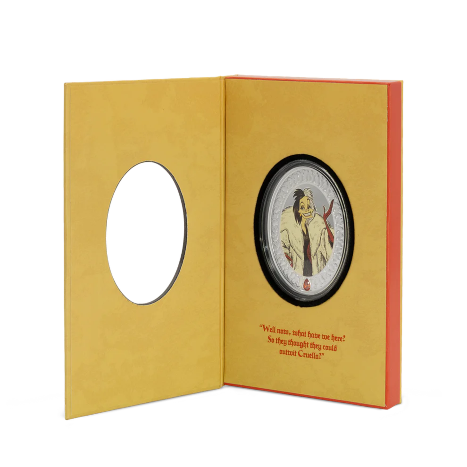 Picture of 2025 Agoro Disney Villains - Cruella DE VIL 1 oz Colorized Silver Coin