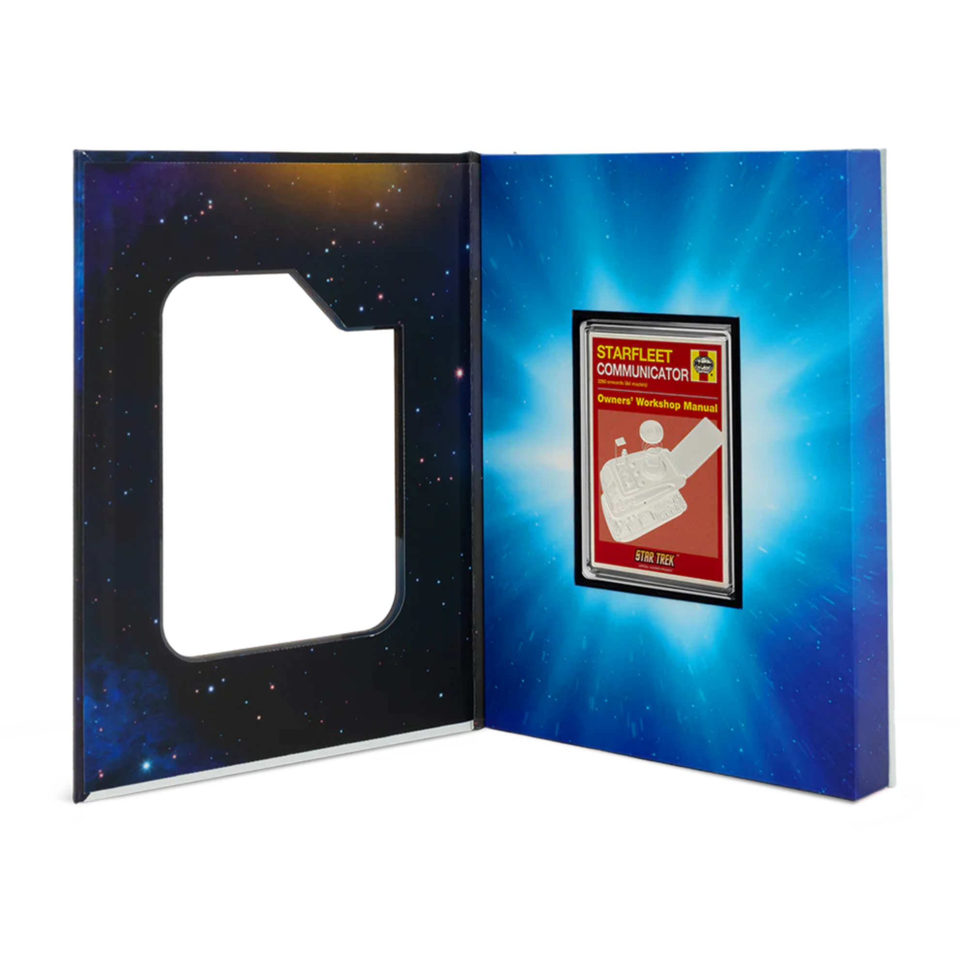 Picture of 2025 Agoro Star Trek Owners Manual - Starfleet Communicator 1 oz Silver Coin