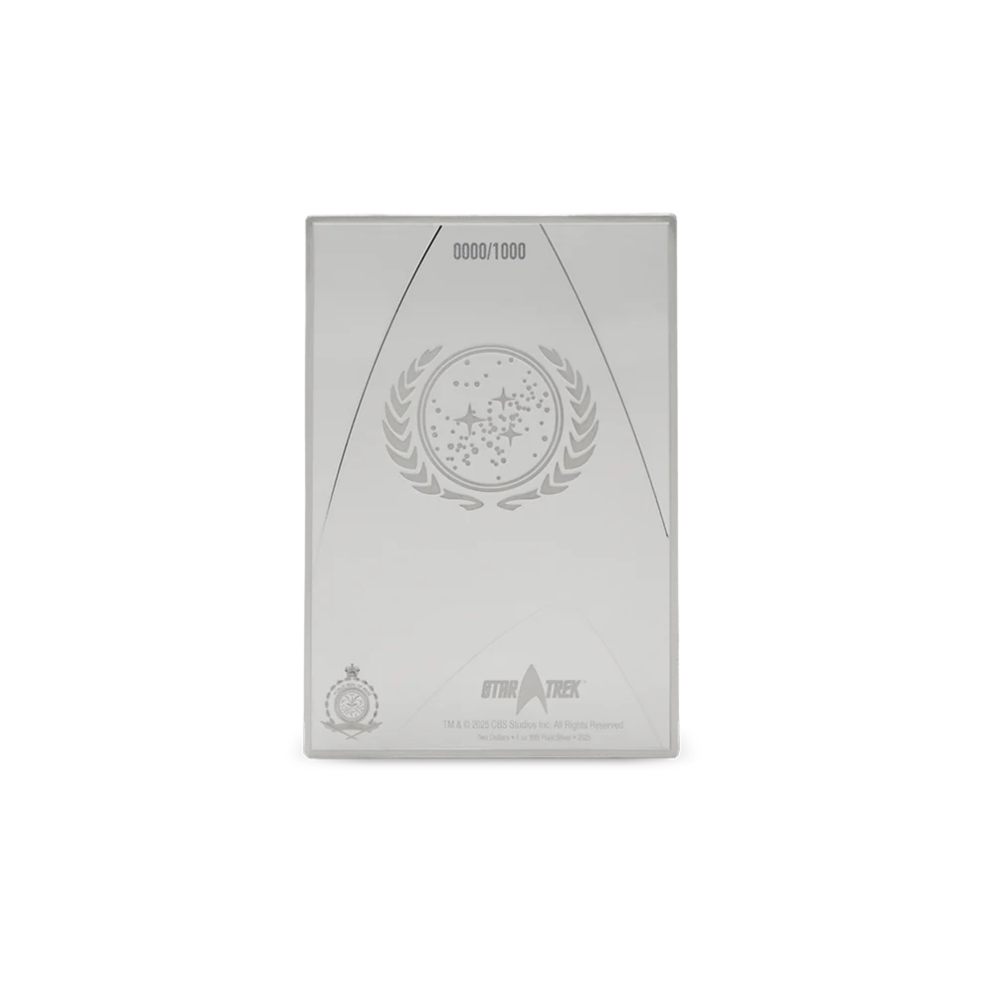 Picture of 2025 Agoro Star Trek Owners Manual - Starfleet Communicator 1 oz Silver Coin