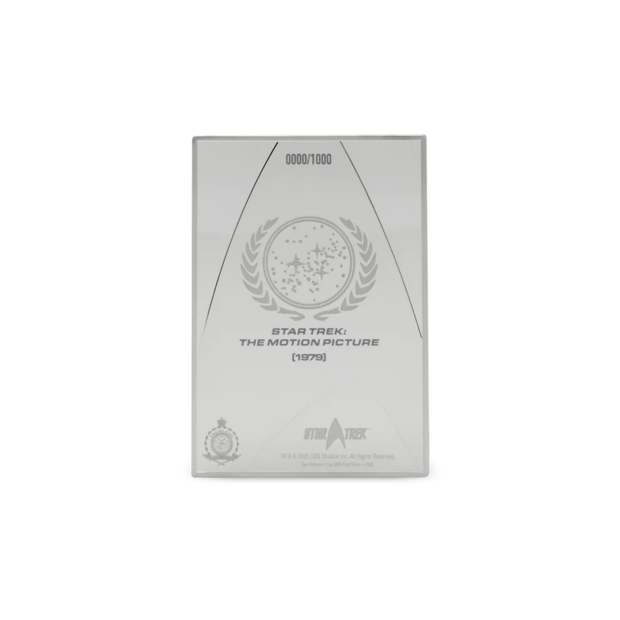 Picture of 2025 Agoro Star Trek - The Motion Picture 1 oz Silver Coin