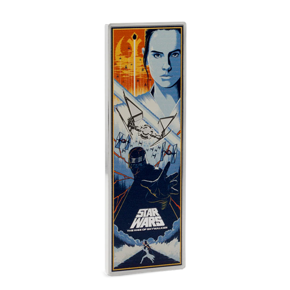 Picture of 2025 Agoro Star Wars The Rise Of Skywalker 3 oz Silver Poster Coin