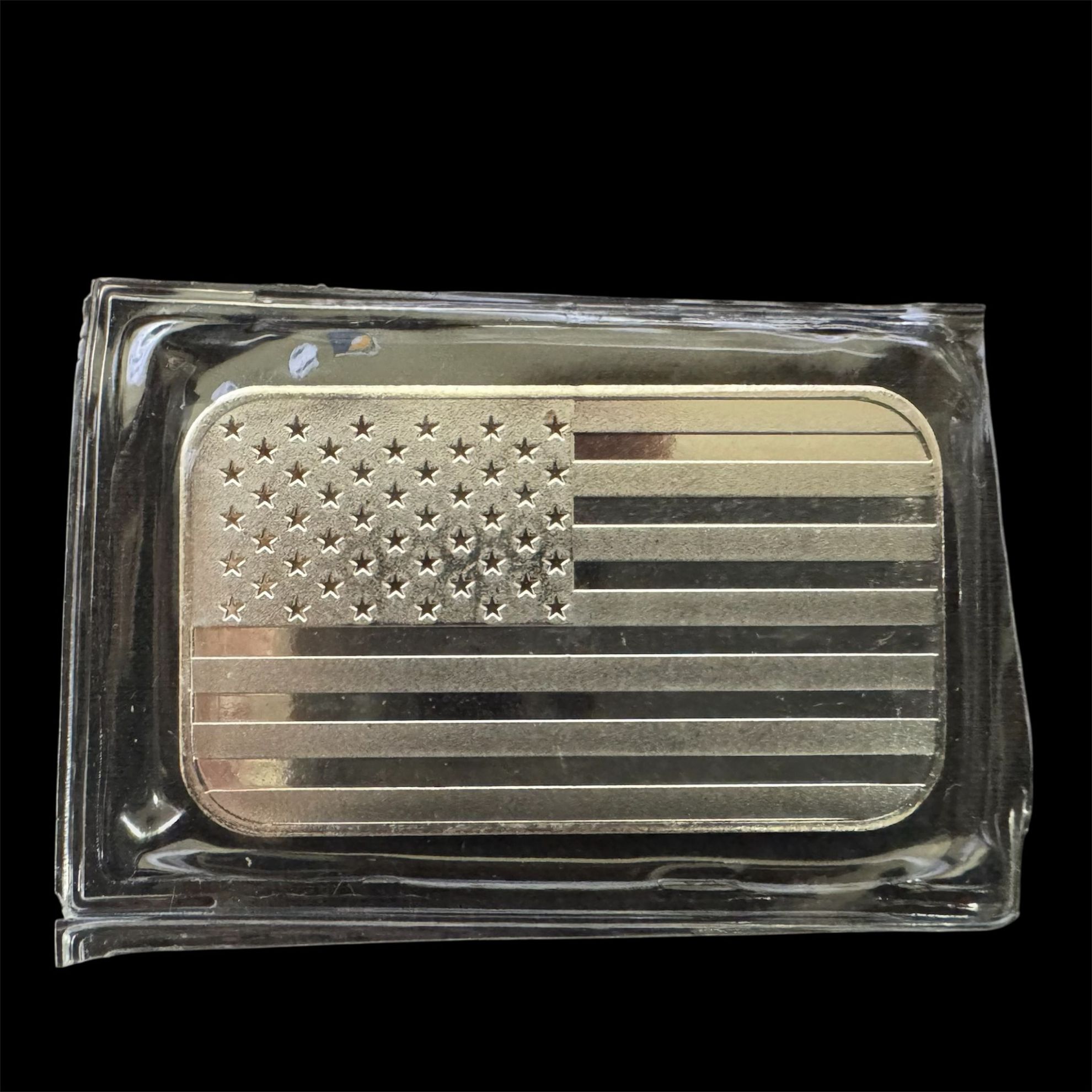 Picture of Highland Mint American Flag 1 oz Silver Bar - Sealed