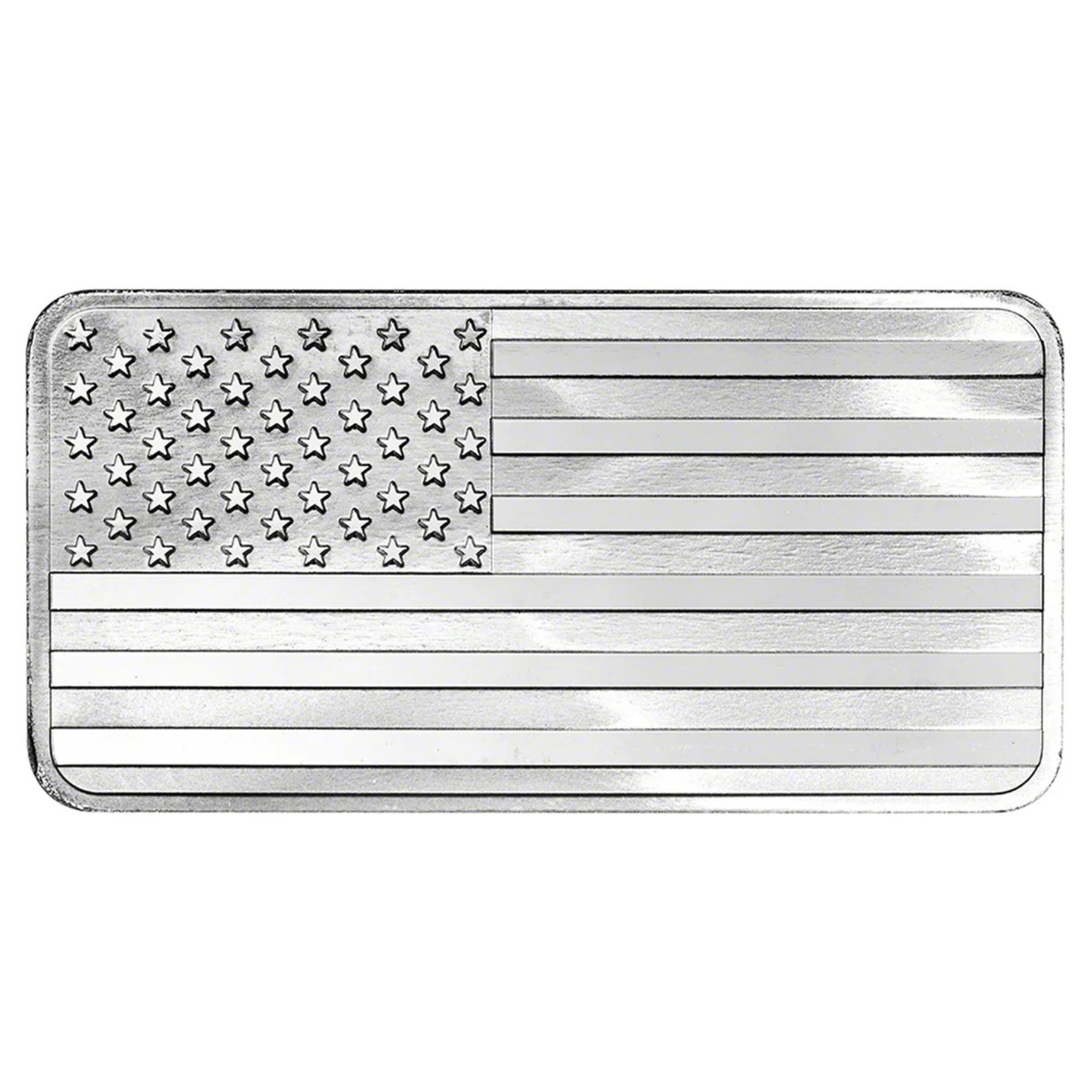 Picture of Highland Mint American Flag 10 oz Silver Bar - Sealed
