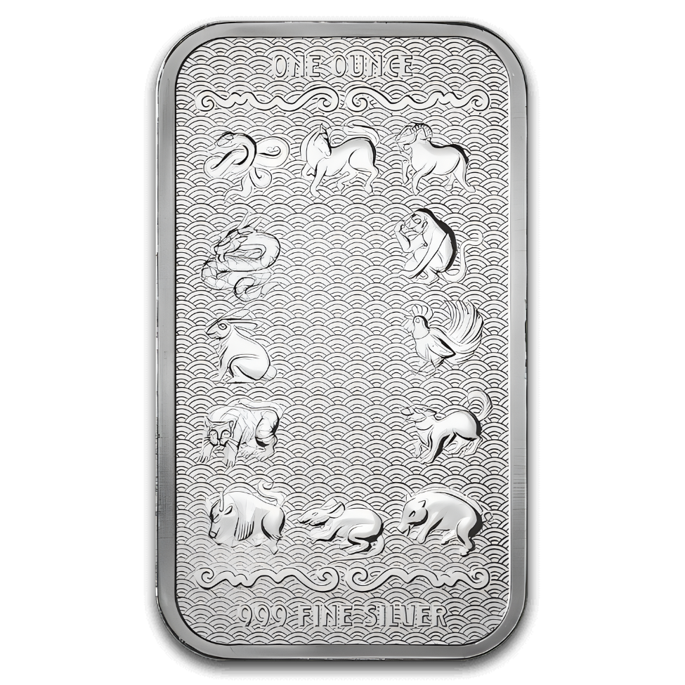 Picture of (Tube of 20) 2026 Lunar Series 2 Year of the Horse 1 oz Silver Bar