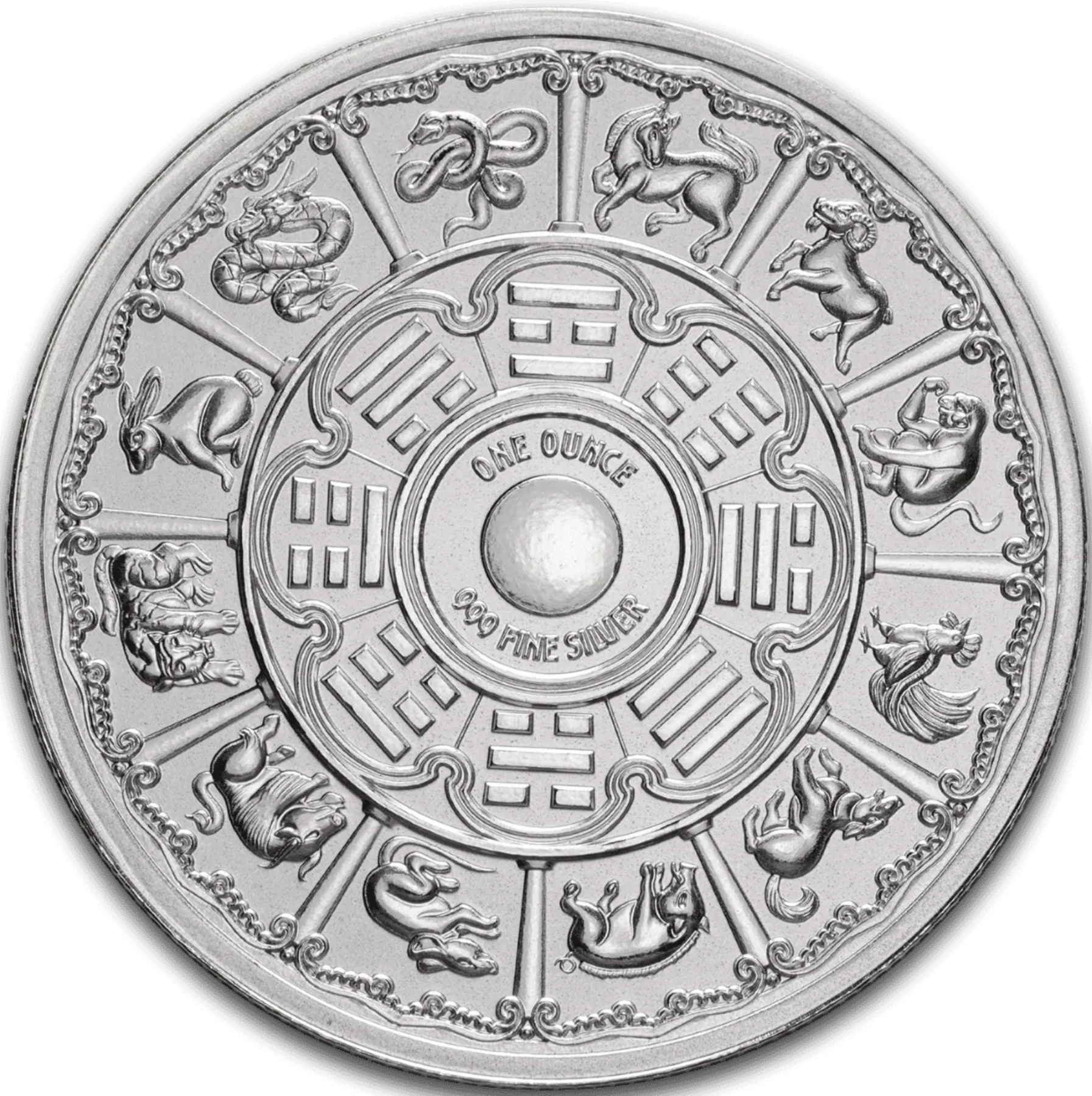 Picture of 2026 Lunar Series 2 Year of the Horse 1 oz Silver Coin