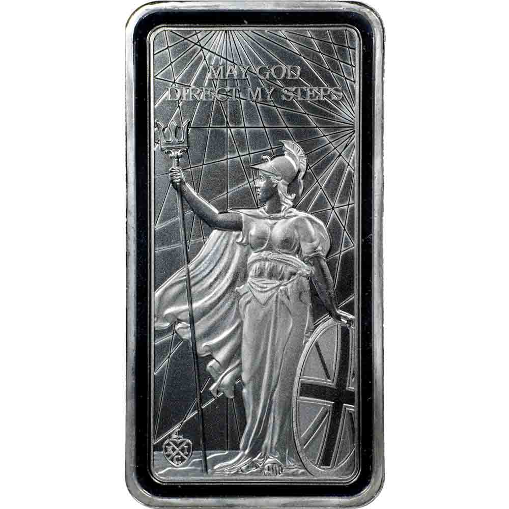 Picture of 2022 East India Company St Helena Britannia 10 oz Silver Bar - Sealed