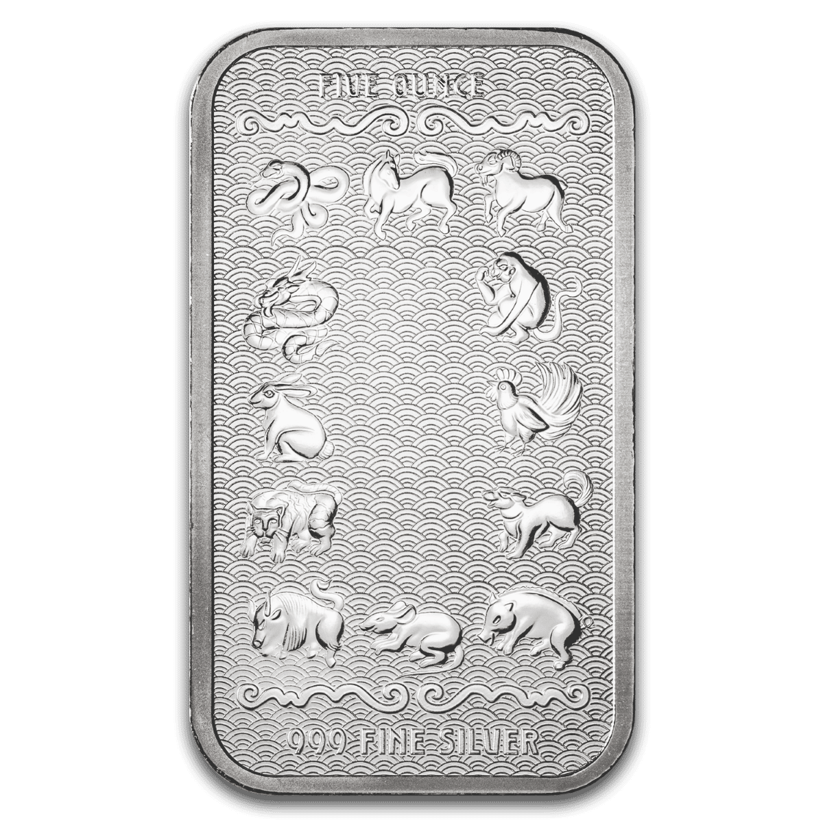 Picture of 2026 Lunar Series 2 Year of the Horse 5 oz Silver Bar