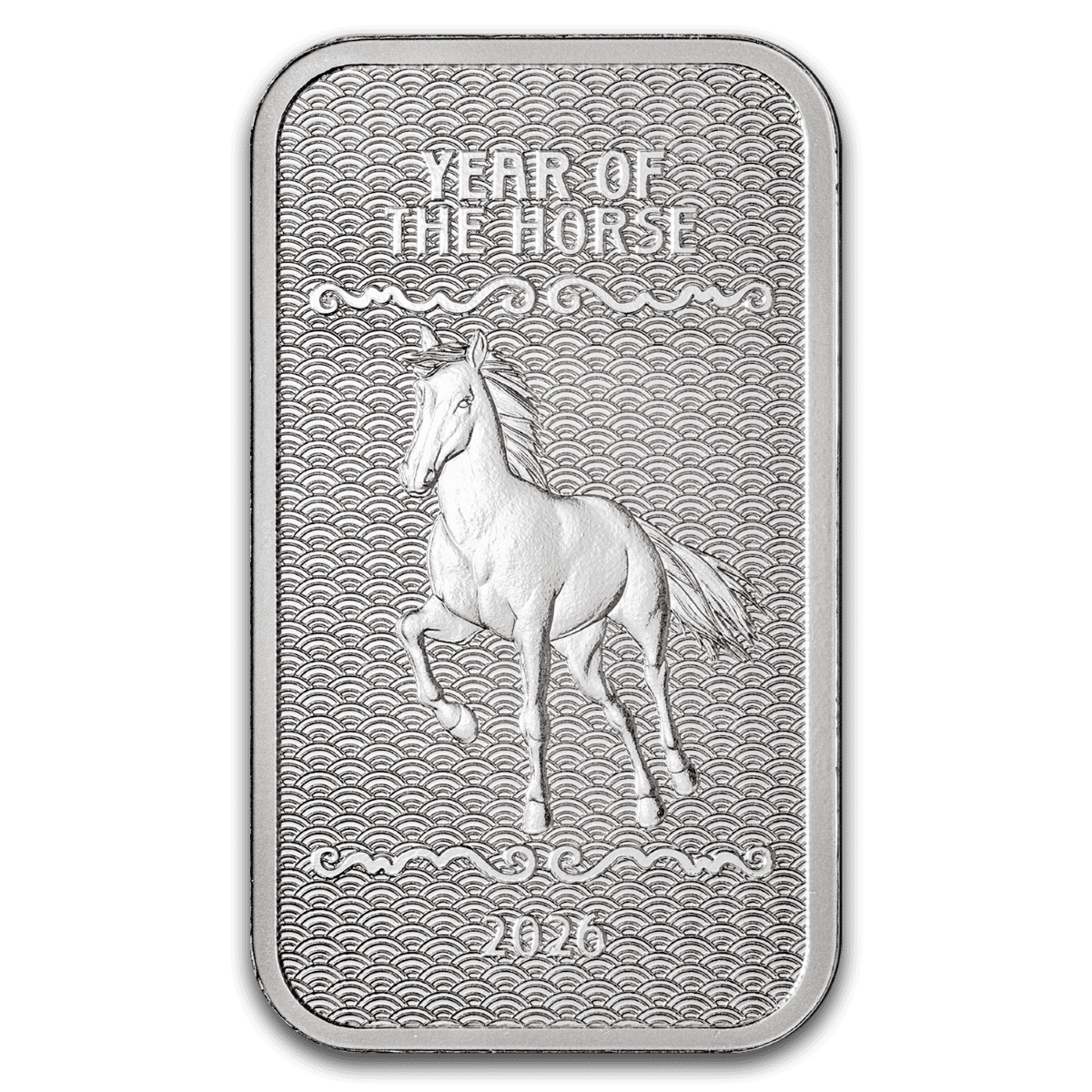 Picture of 2026 Lunar Series 2 Year of the Horse 5 oz Silver Bar