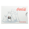 Picture of 2026 Pamp Coca Cola Polar Bear & Friends 5 Gram Gold Bar - In Assay w/Sleeve