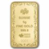 Picture of 2025 Pamp Suisse Cross of Christianity 5 Gram Gold Bar - In Assay w/Sleeve