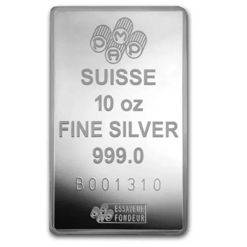 Picture of Pamp Suisse Lady Fortuna 10 oz Silver Bar - Hard Case + Coa