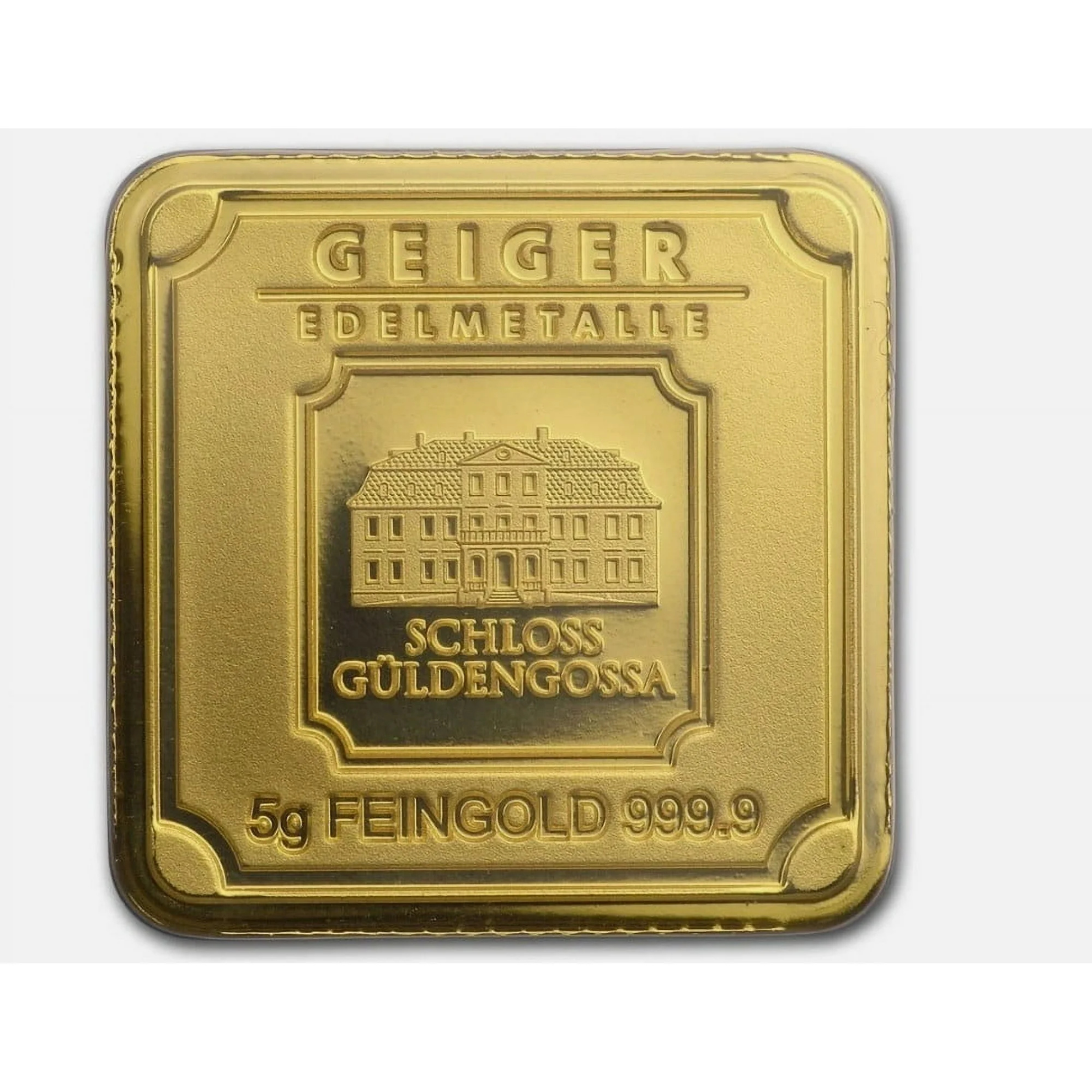 Picture of Geiger Edelmetalle Original 5 Gram Gold Bar - In Capsule