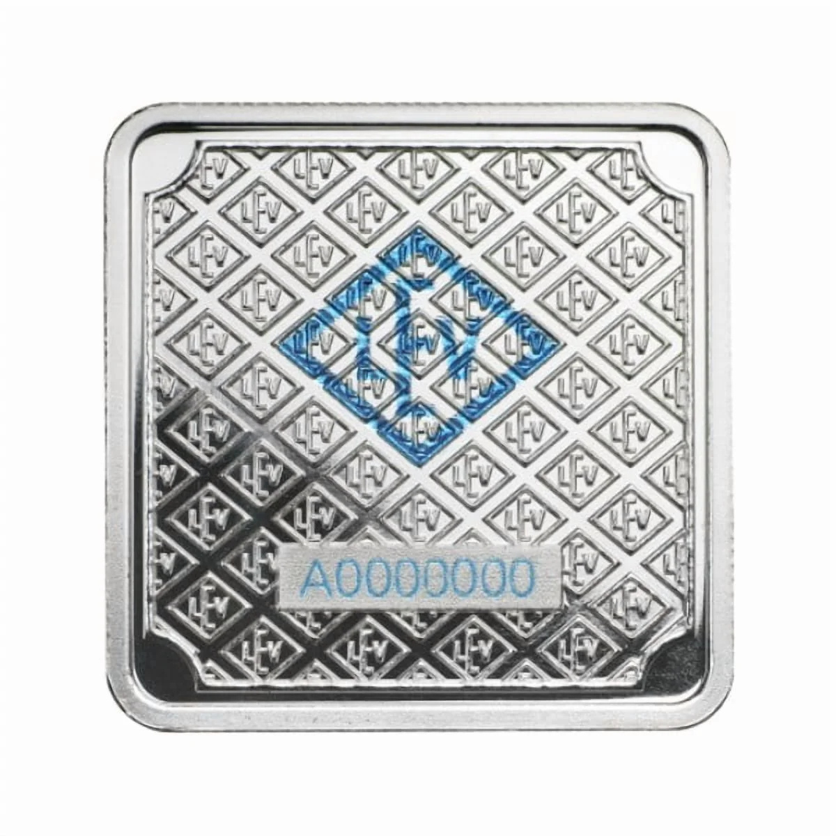 Picture of (Tube of 30) 5 Gram Geiger Edelmetalle Original Silver Square - Sealed